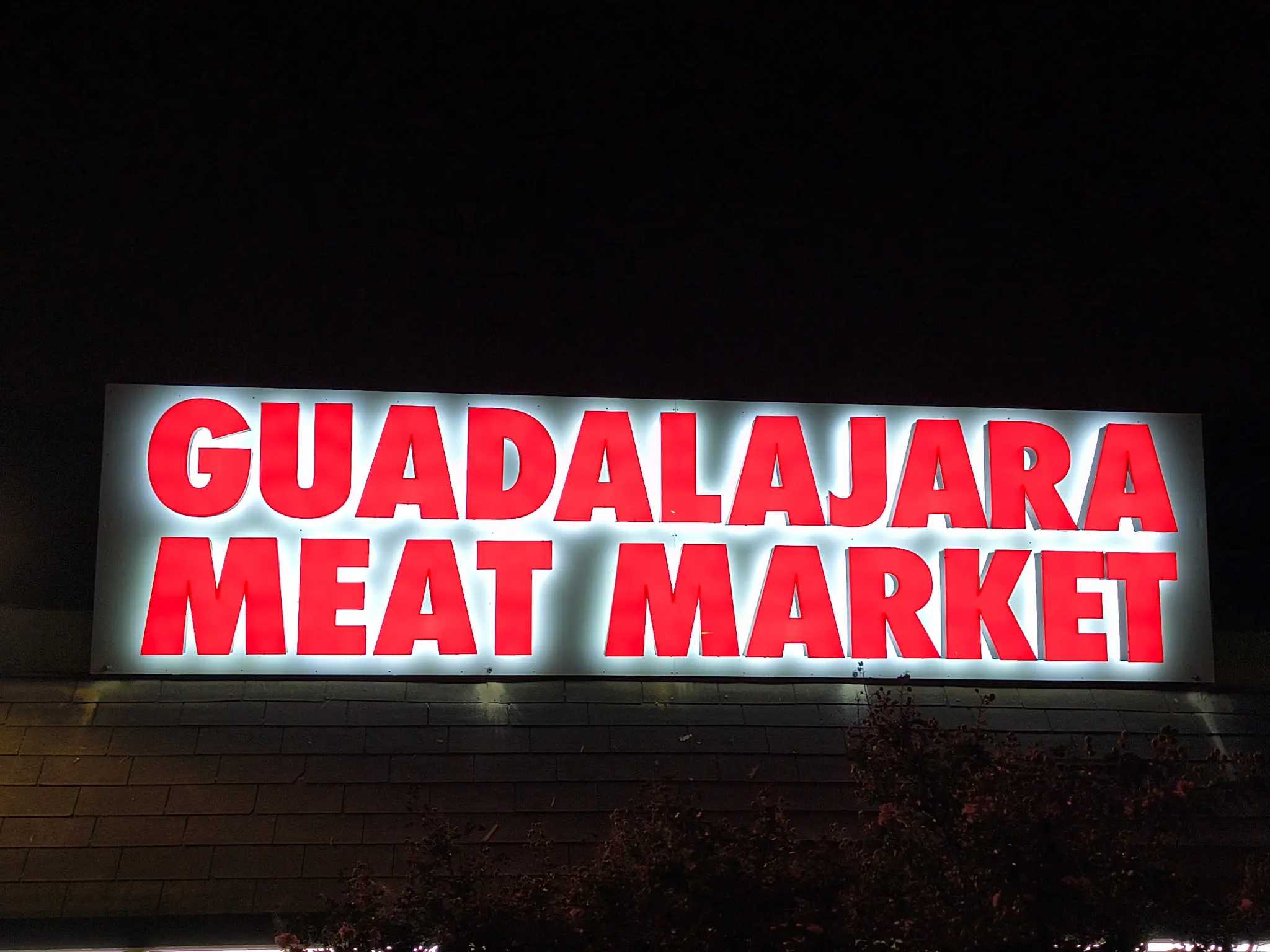 Sign after repair