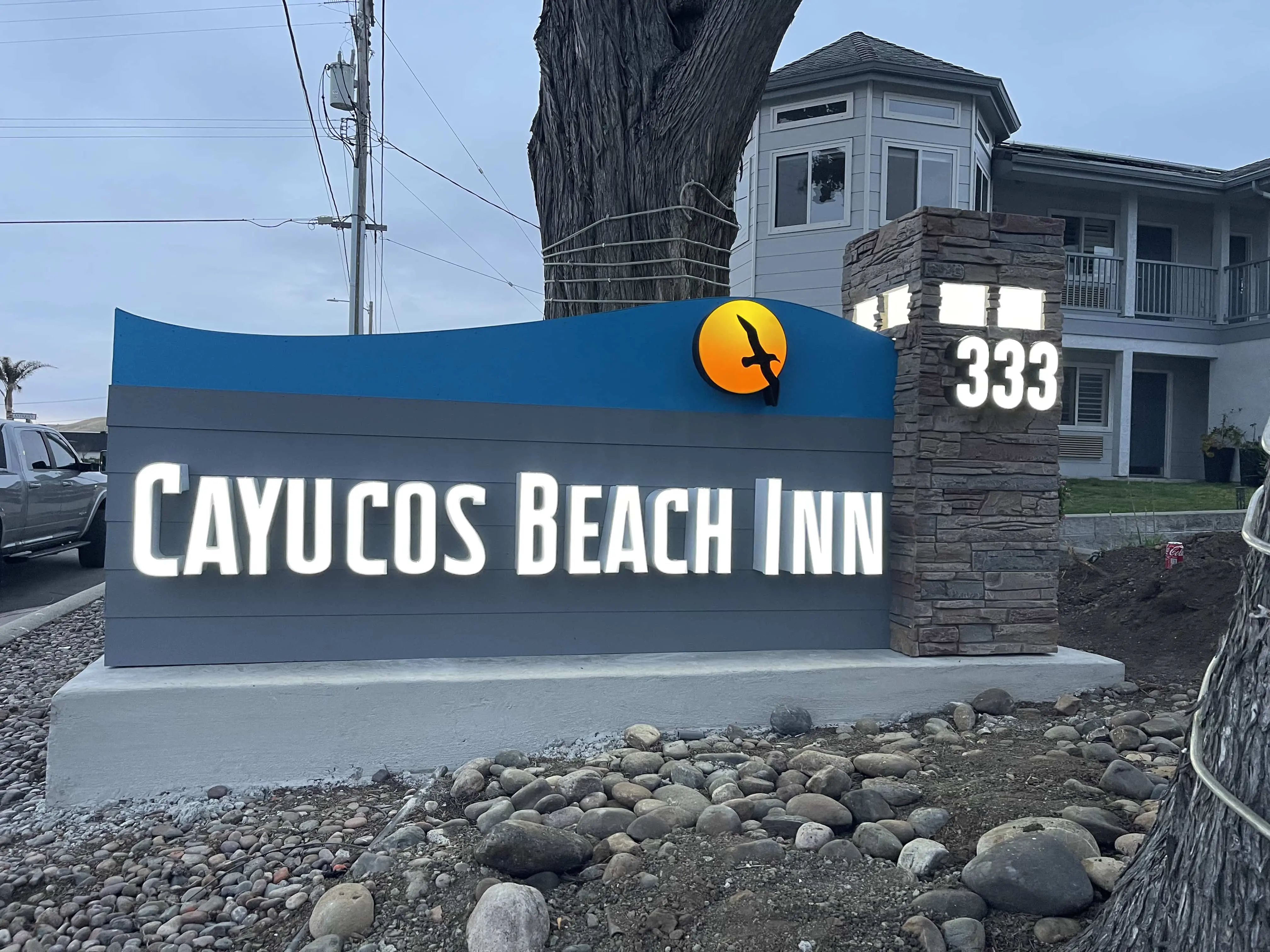 Restored sign